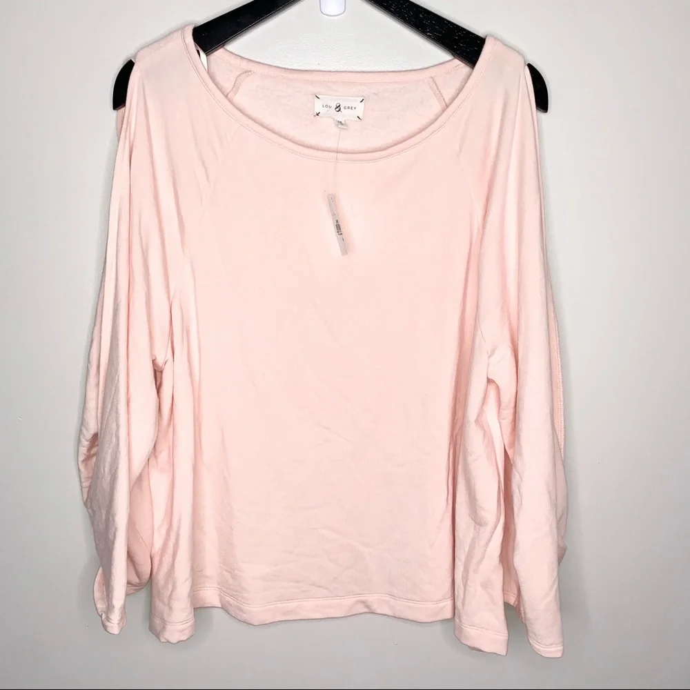 NEW Lou & Grey Light Pink Sweater Size M - Picture 2 of 8